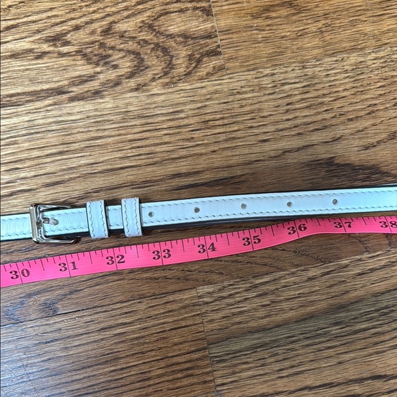 Kate Spade White Leather Chain Shoulder Bag - Picture 9 of 9